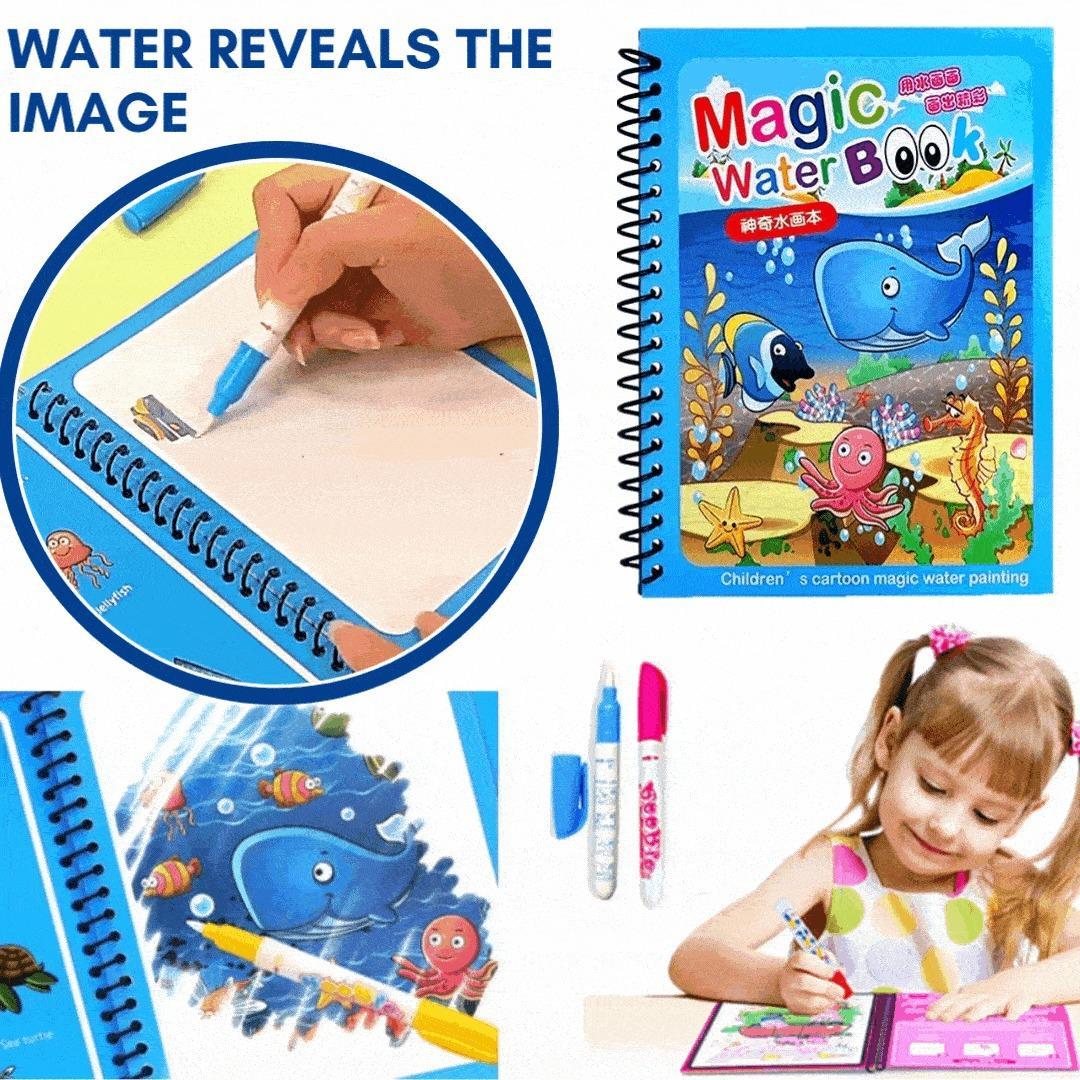 Magic Water Canvas for Kids Art Drawing No Mess