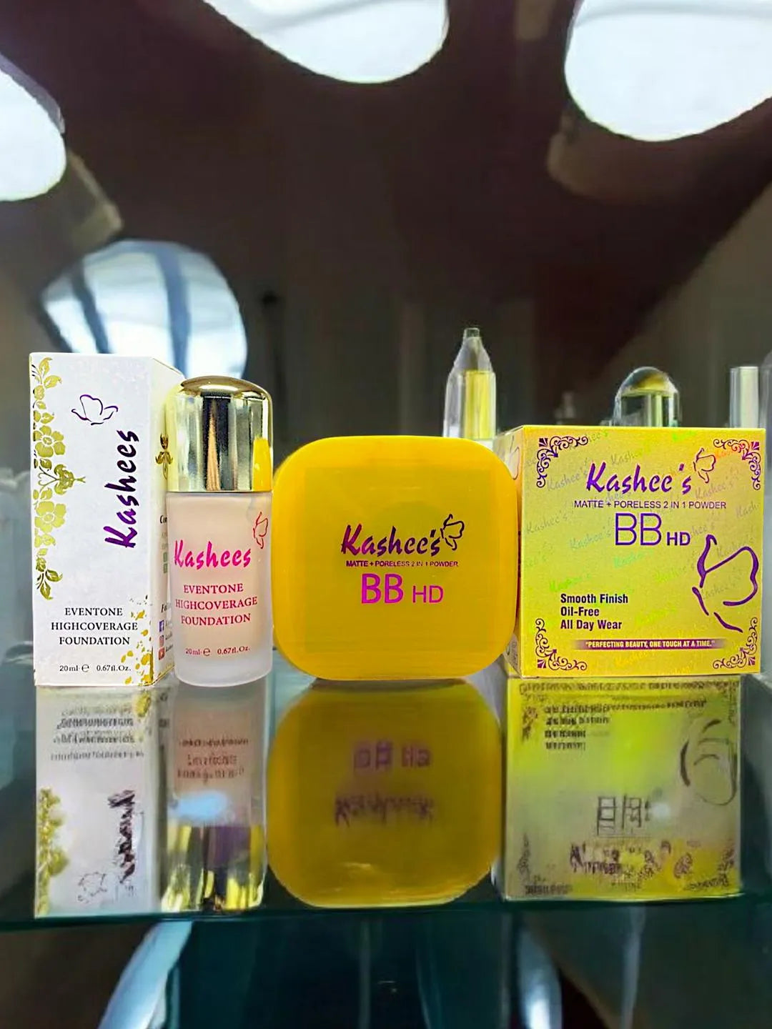 Kashees Liquid Foundation & Powder Duo 20ml