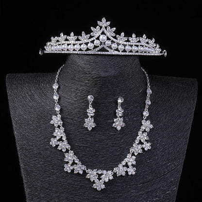 Royal Floral Bridal Jewelry Set for Pakistani Bridesmaids