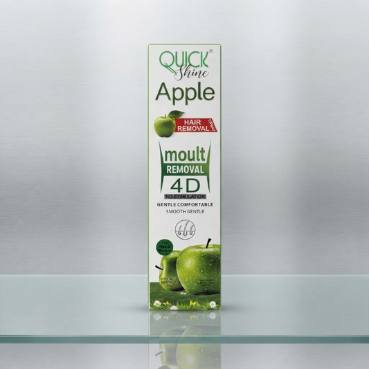 Quick Shine Apple Hair Removal Spray - Personal Care Product Designed For Hair Removal And Skin Maintenance Routine - 200ML