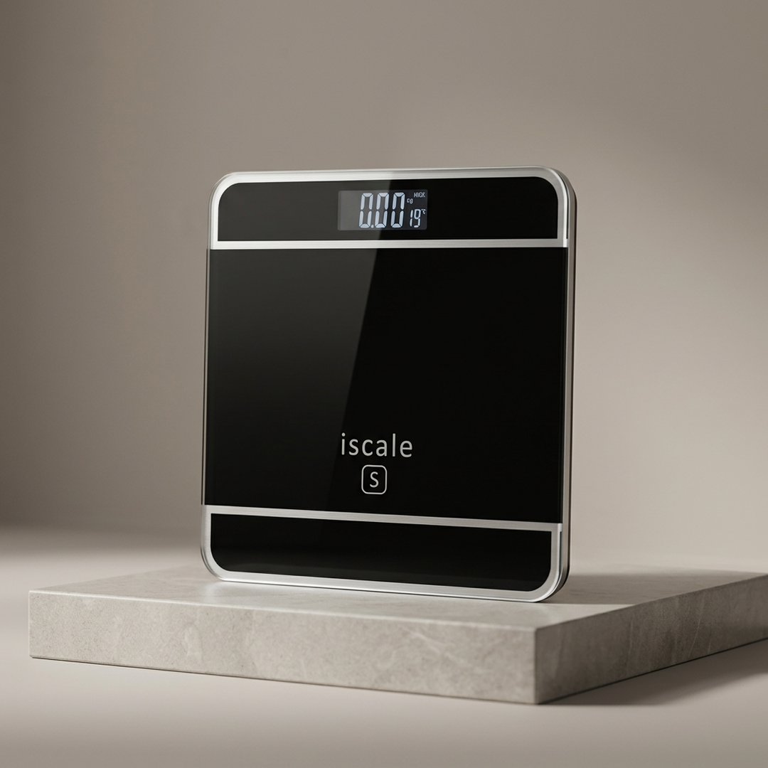 Premium Weight Scale 5-150KG Toughened Glass LED Display