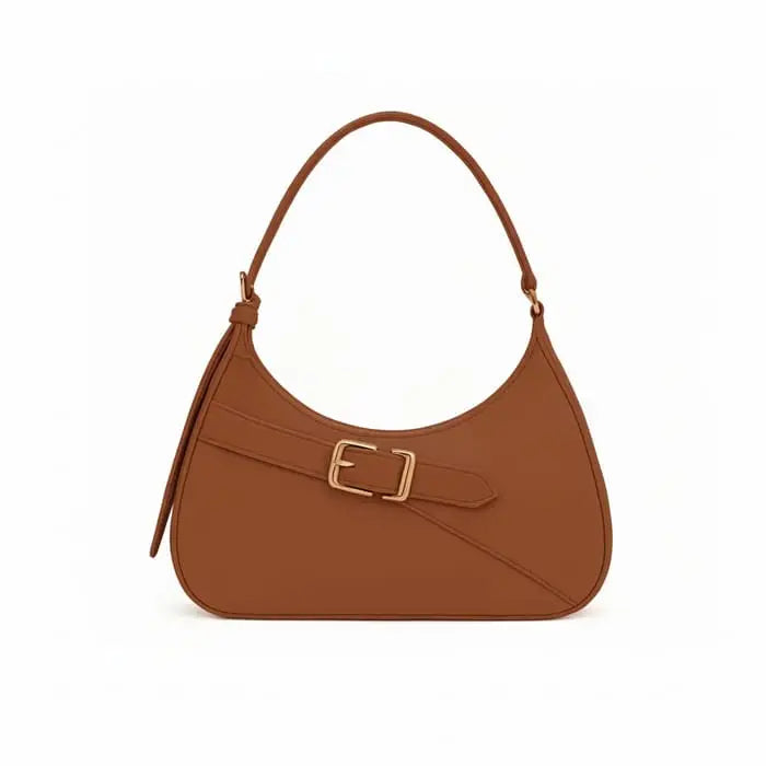 Women's Rexine Plain Shoulder Bag