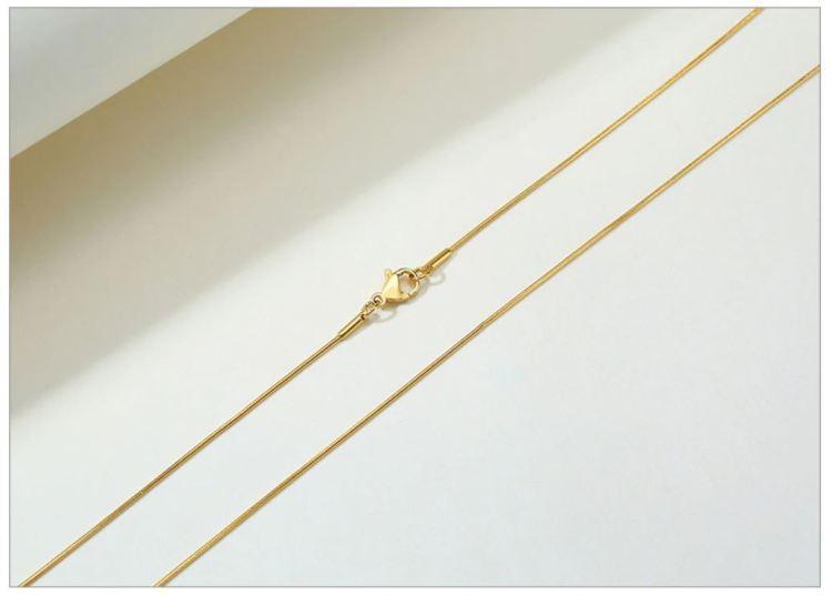 Golden Snake Chain for Women, Durable & Stylish