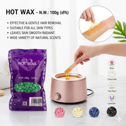 Samsung Rose Hot Wax for Sensitive Skin Painless Removal
