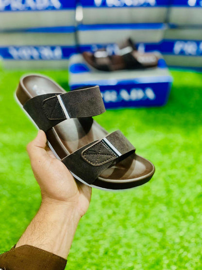 Men's Formal Brown Sandals Lightweight Breathable Pakistan