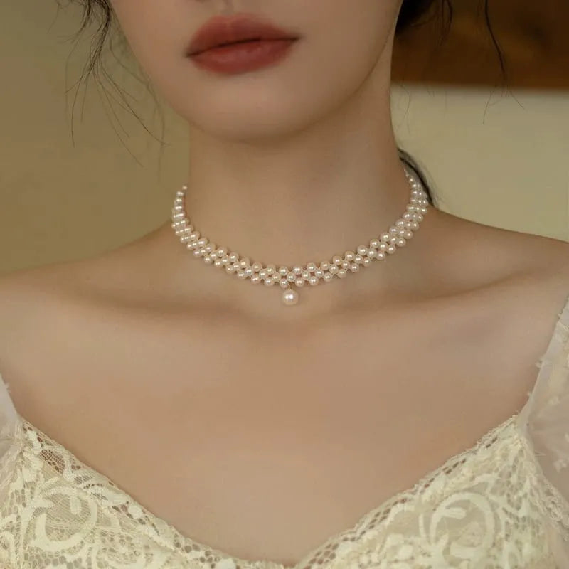 Golden Heart Necklace for Girls Daily Wear