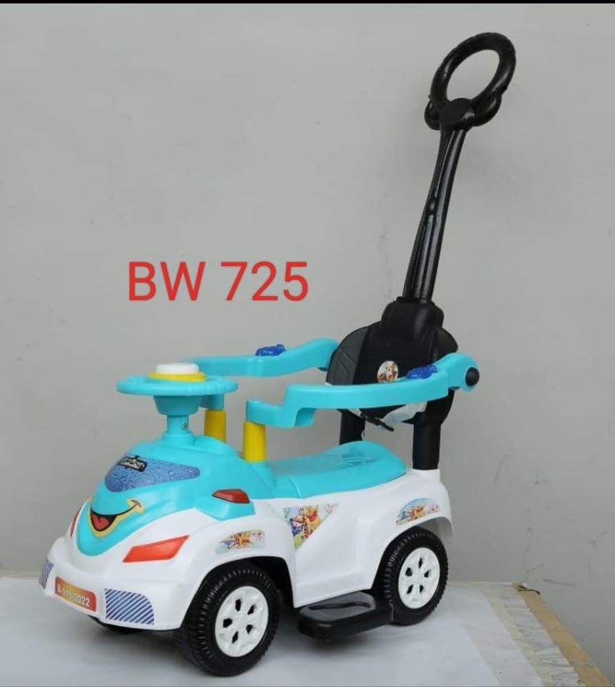 Kids' Riding Car Blue ABS Plastic Durable