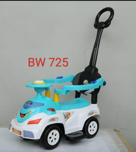 Kids' Riding Car Blue ABS Plastic Durable