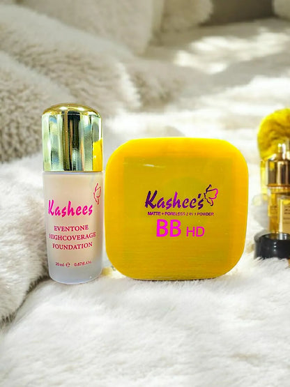 Kashees Liquid Foundation & Powder Duo 20ml
