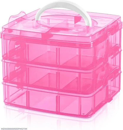 Transparent Jewelry & Makeup Organizer Tray for Home