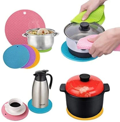 Silicone Heat Resistant Mats for Pans & Pots