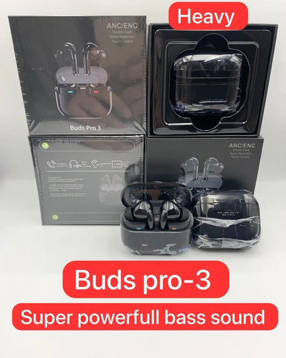 Wireless Bluetooth 5.3 Earbuds with ANC & Fast Charge