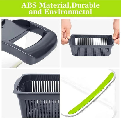 Multicolor Vegetable Cutter with 7 Blades for Easy Slicing Dicing