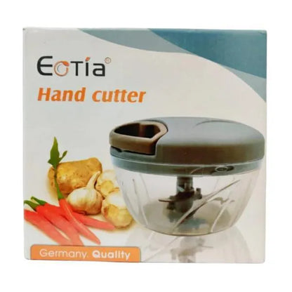 Manual Food Chopper ABS Plastic Multicolor Kitchen Tool