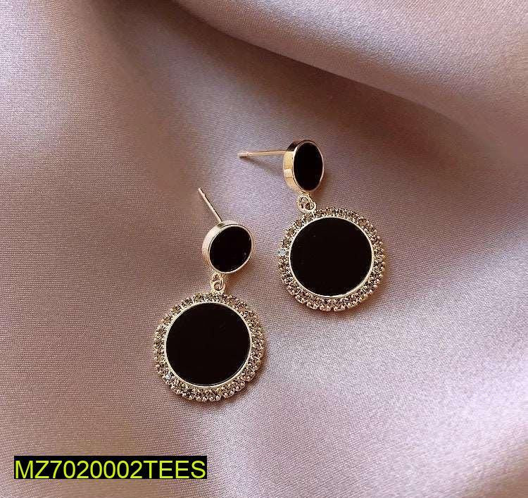 Modern Design Round Earring
