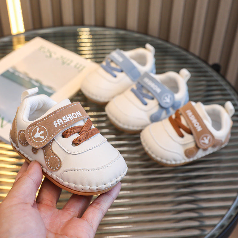 Baby Shoes FASHION Velcro Strap White