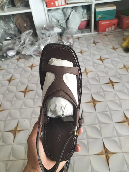 Men's Leather Casual Sandals