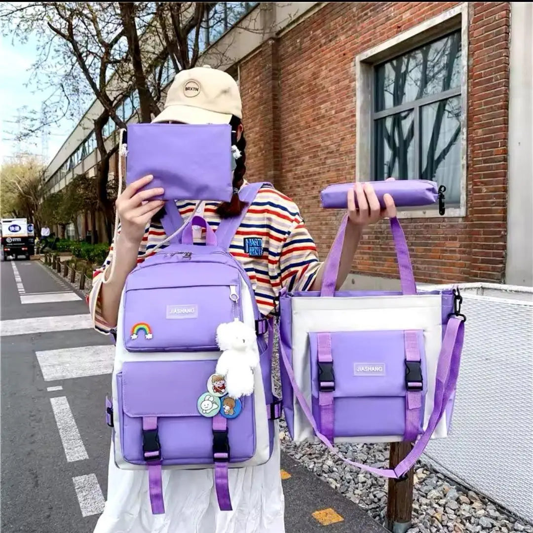Rolling Backpack Set