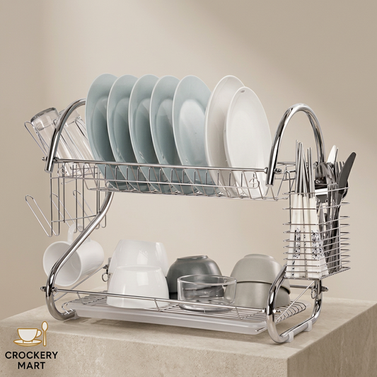 Stainless Steel Dish Drying Rack for Small Kitchens