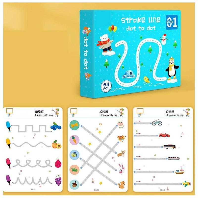 Tracing Workbooks for Kids Numbers Letters 64 Pages