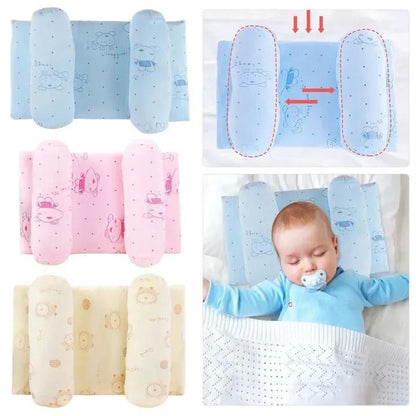 Baby Neck Pillow Cotton Bear Print Multicolor 27x17cm