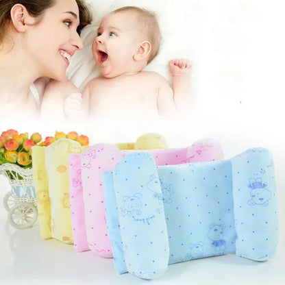 Baby Neck Pillow Cotton Bear Print Multicolor 27x17cm