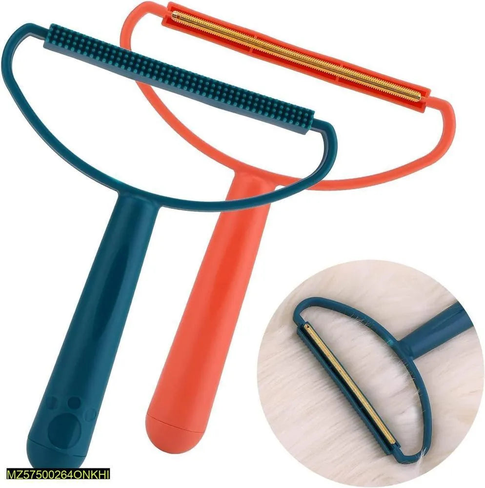 Portable Lint Remover for Home & Car with Dual Brush Head