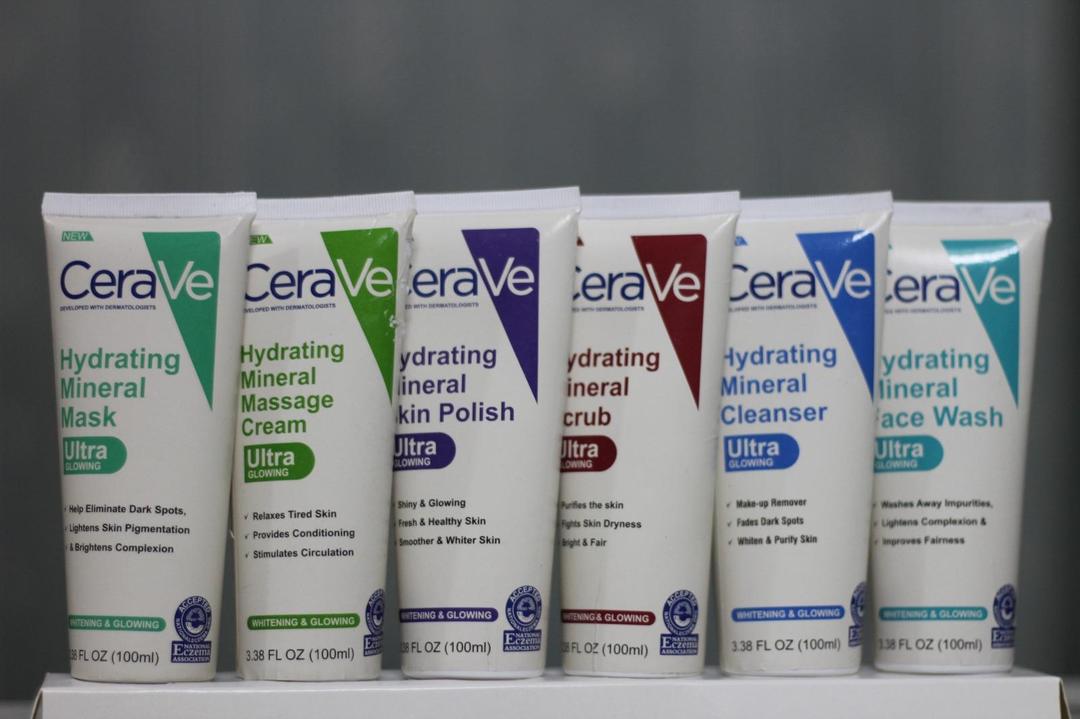 CeraVe Hydrating Mineral Facial Kit 6-Piece Whitening & Glowing