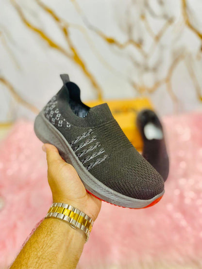 Women Grey Joggers Lightweight Breathable Daily Wear