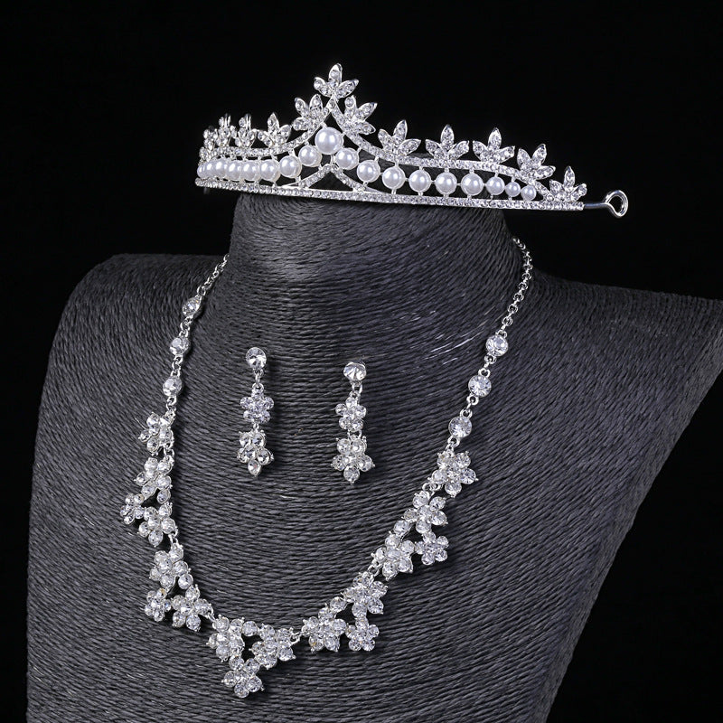Royal Floral Bridal Jewelry Set for Pakistani Bridesmaids