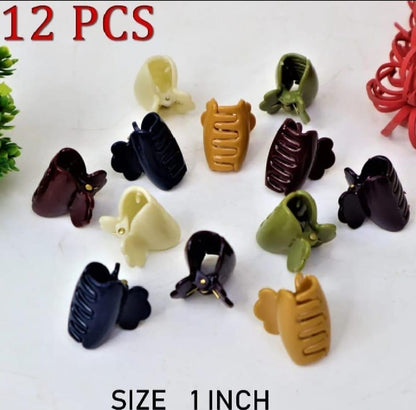 Bathroom Hair Catchers Multicolor Plastic 12 Pack