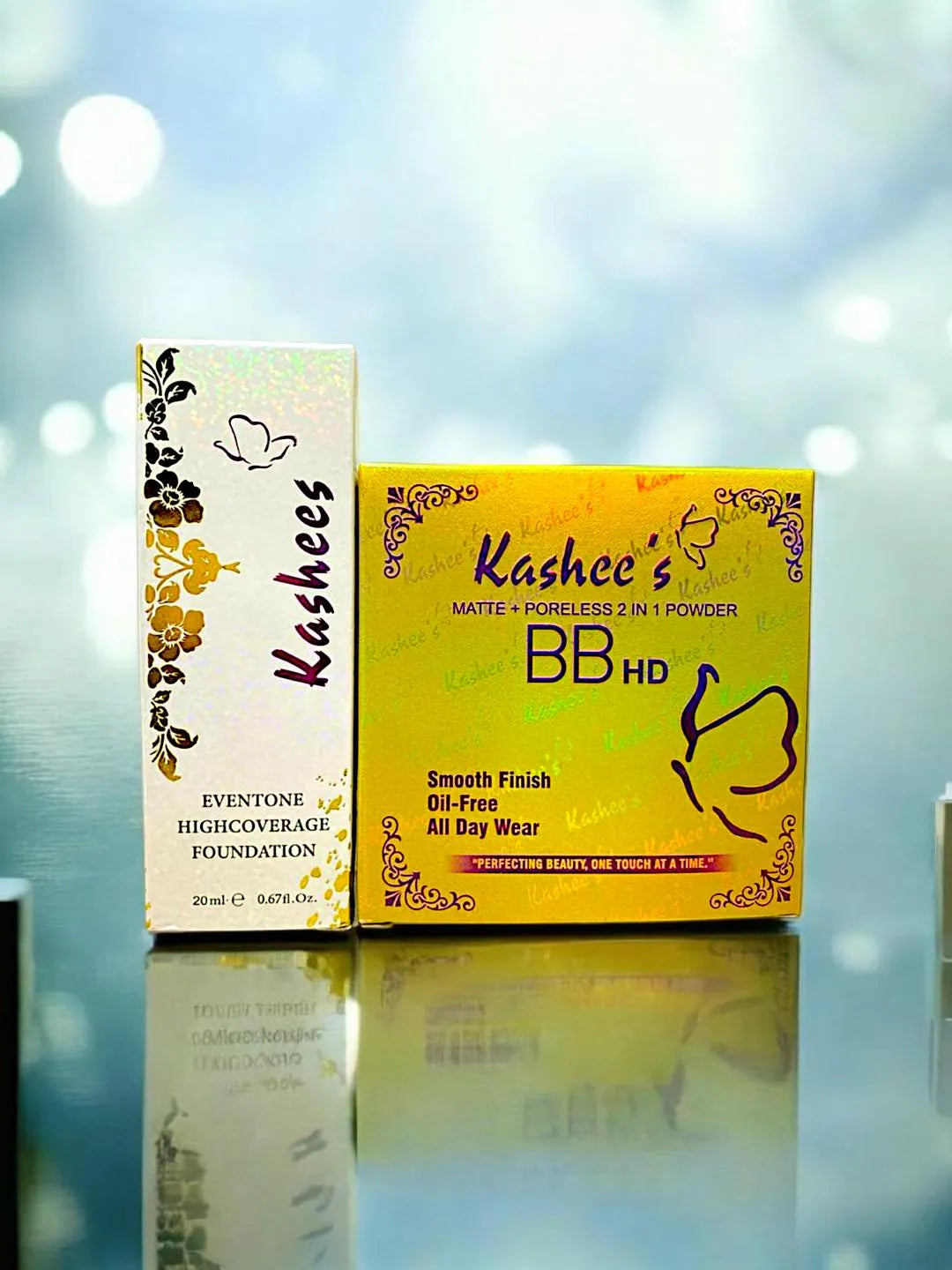 Kashees Liquid Foundation & Powder Duo 20ml
