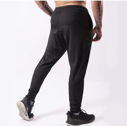 Men Fleece Track Suit Black Printed Winter Warm 2Pcs
