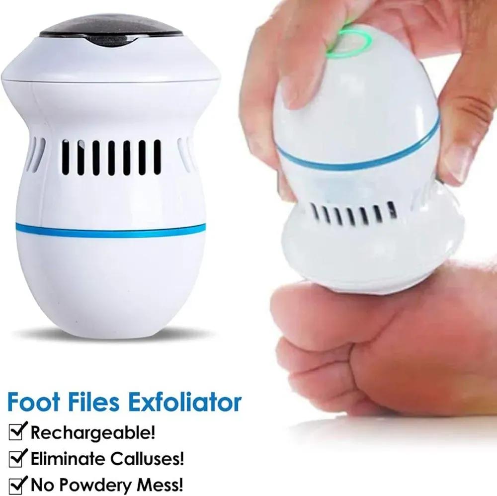 Electric Foot Exfoliator for Smooth Soft Feet