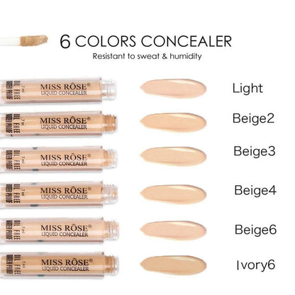 Miss Rose Liquid Concealer Oil Free Waterproof 5ml