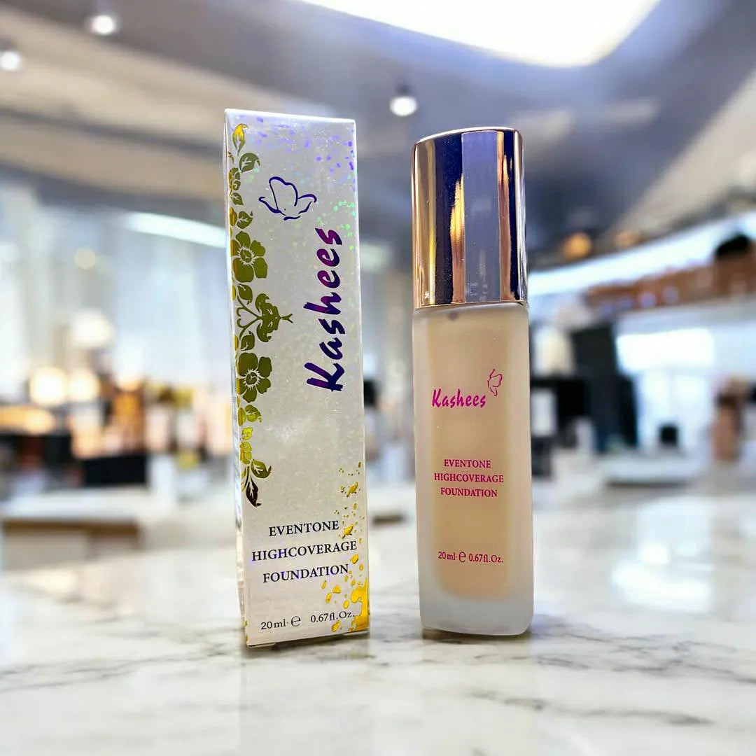 Kashees Foundation 20ml High Coverage All Skin Types