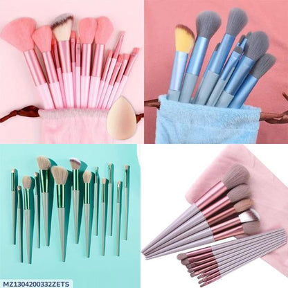 Reusable Makeup Brushes Set
