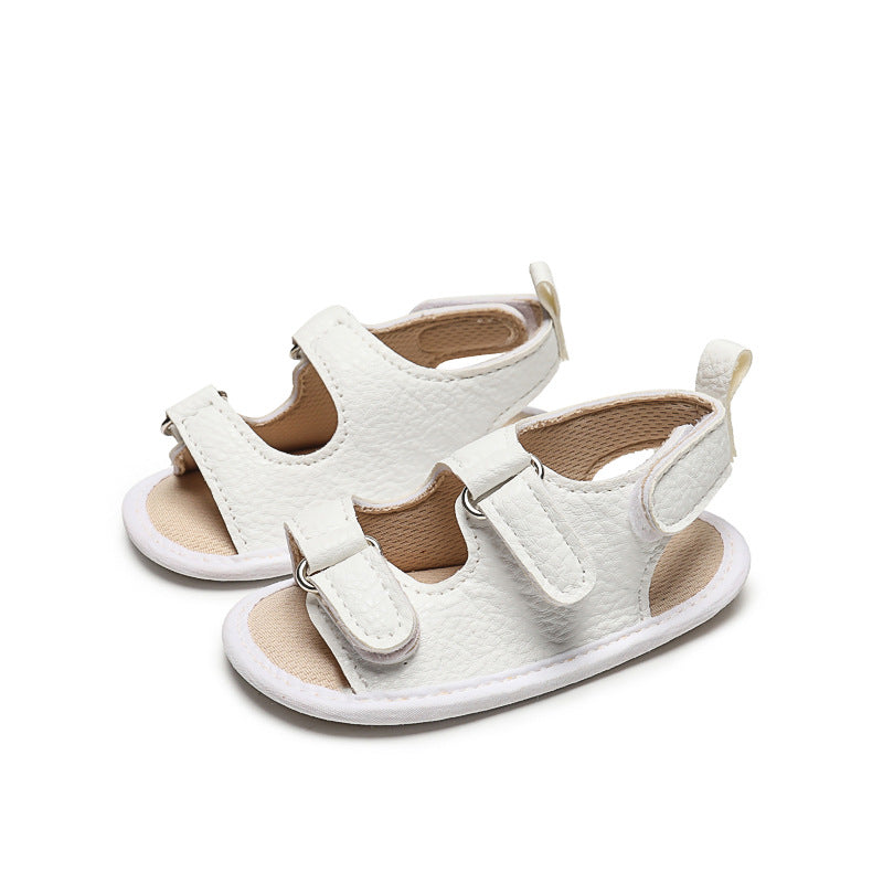 Toddler Sandals White Rubber Non-Slip Summer