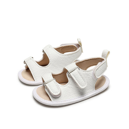 Toddler Sandals White Rubber Non-Slip Summer