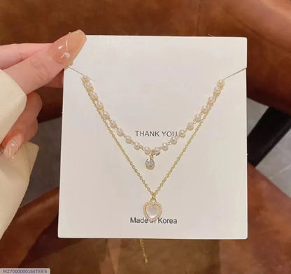 Heart Design Gold Plated Necklace