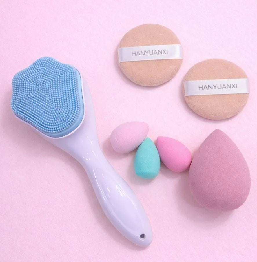 Multicolor Beauty Blender Set 100g ABS Plastic