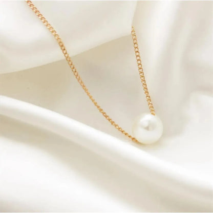 Golden Heart Necklace for Girls Daily Wear