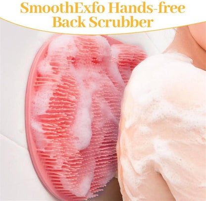 Pink Silicone Foot Scrubber for Daily Use