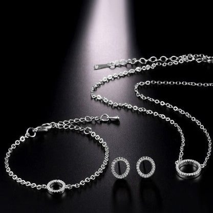 Gold Plated Jewelry Set for Weddings & Parties