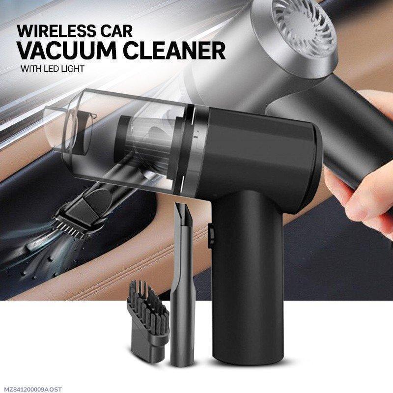 Portable Car Vacuum Black ABS 5x2x3"