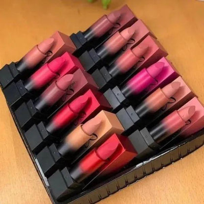 12 Pcs Matte Lipstick Set Bold Long Lasting Shades