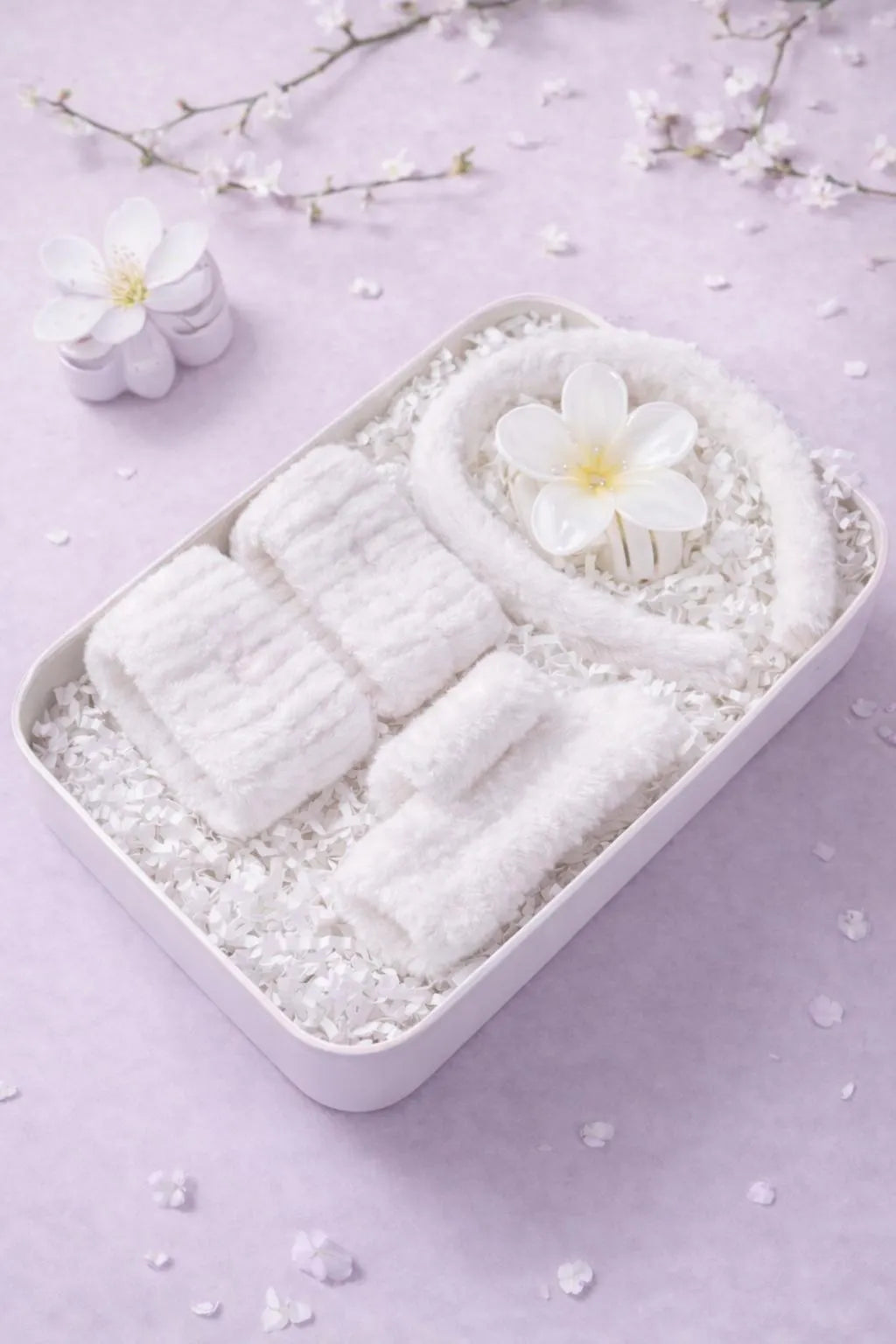 Pink Hair Catcher Set for Face Wash & Makeup