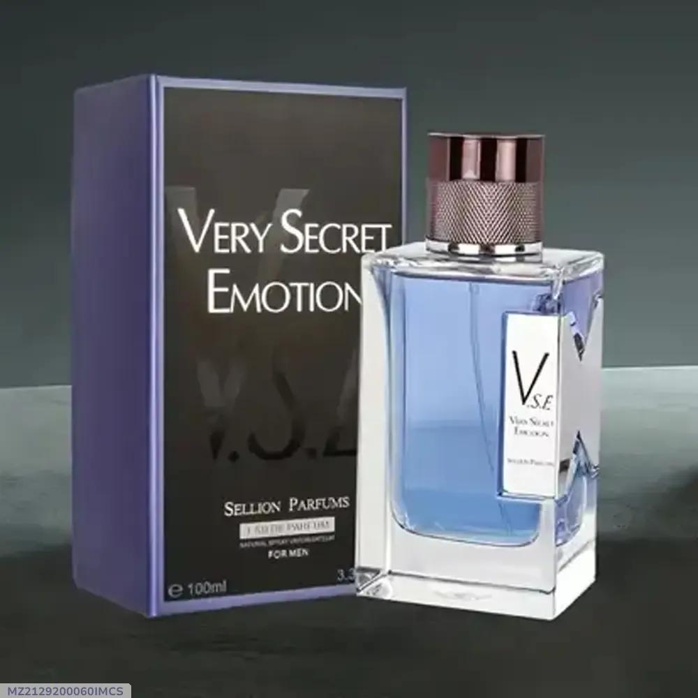 Sellion Very Secret Emotion Perfume For Men 100ml Black