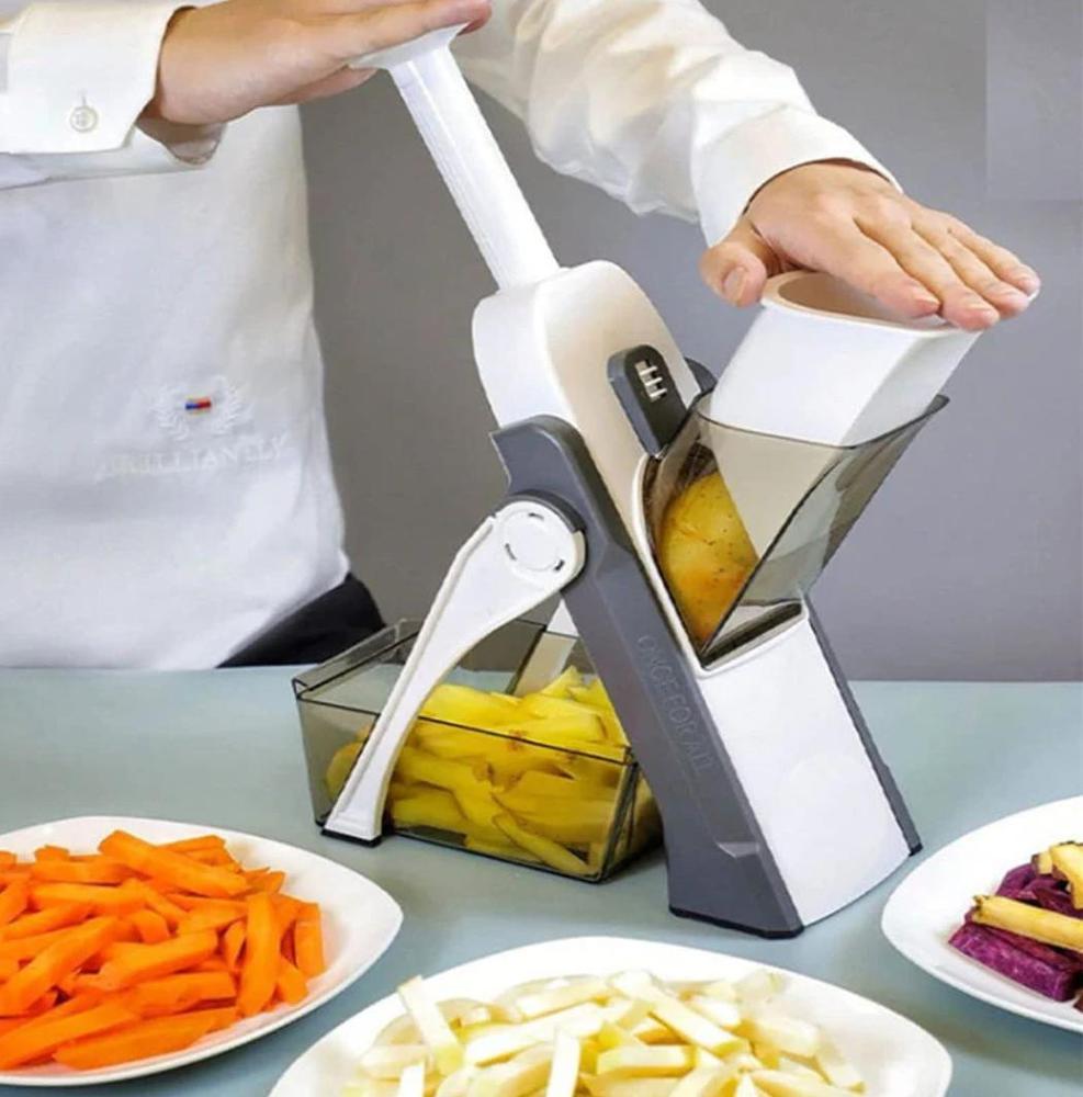 Adjustable Vegetable Cutter 0.5-8mm ABS Glass