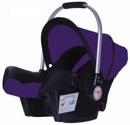Stylish Purple Baby Carry Cot with Mosquito Net